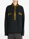 Communs Textured Front-button Shirt