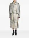 Communs Layered Check Coat