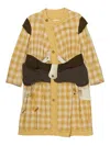 Shop Communs Nomad Coat In Yellow