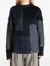 Communs Patchwork Long-sleeve Top
