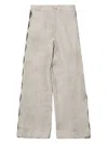 Communs Side Stripe Wide-leg Trousers