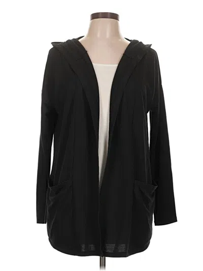 Pre-owned Como Blu Cardigan Sweater In Black
