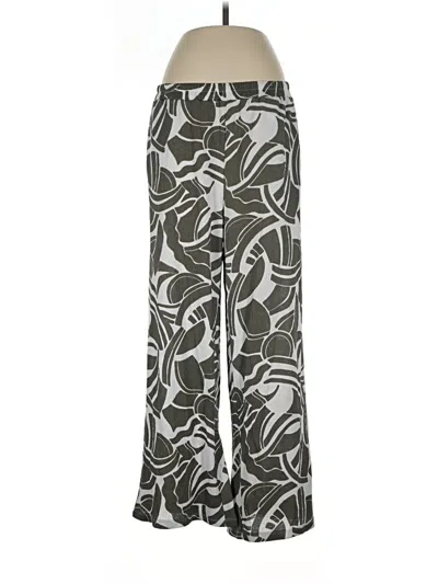 Pre-owned Como Blu Casual Pants In Gray
