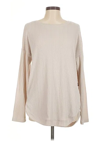 Pre-owned Como Blu Pullover Sweater In Brown