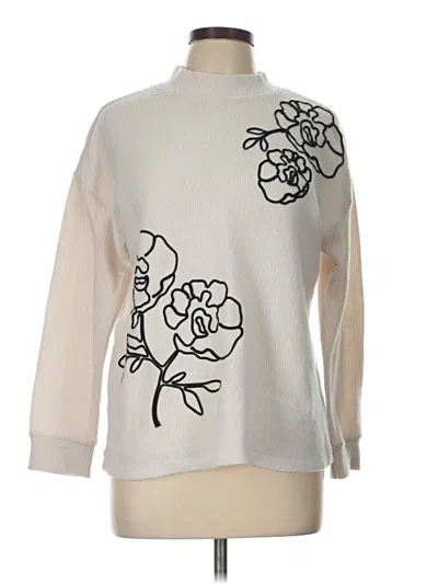 Pre-owned Como Blu Pullover Sweater In Ivory