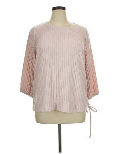 Pre-owned Como Blu Pullover Sweater In Pink