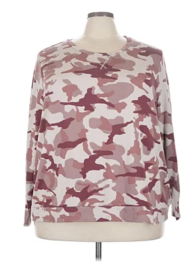 Pre-owned Como Blu Sweatshirt In Pink