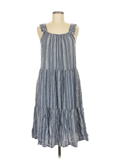 Pre-owned Como Vintage Casual Dress In Blue