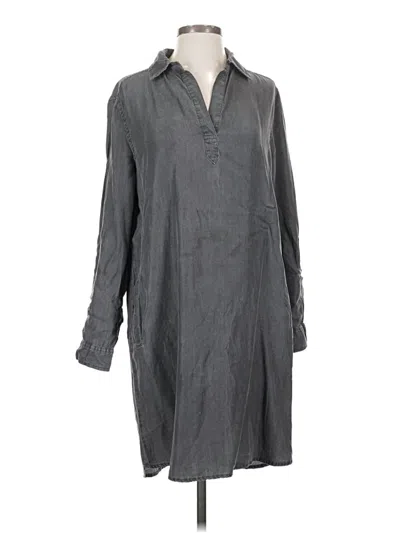 Pre-owned Como Vintage Kimono In Gray