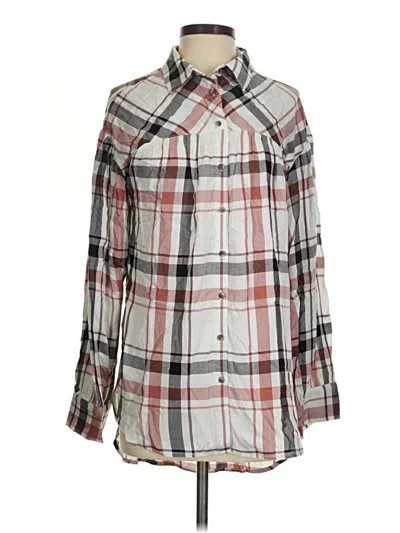 Pre-owned Como Vintage Long Sleeve Button Down Shirt In Gray
