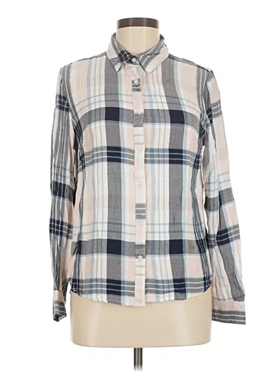 Pre-owned Como Vintage Long Sleeve Button Down Shirt In Ivory