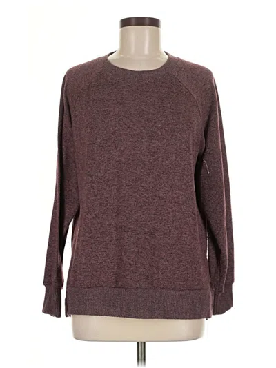 Pre-owned Como Vintage Pullover Sweater In Burgundy