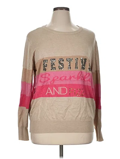 Pre-owned Como Vintage Pullover Sweater In Tan