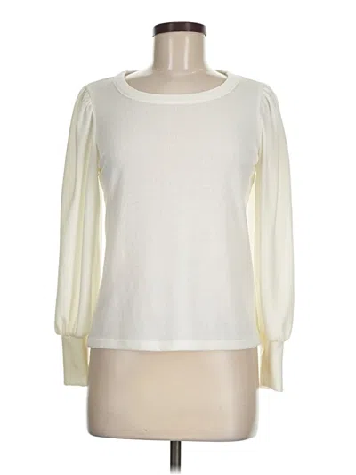 Pre-owned Como Vintage Pullover Sweater In White
