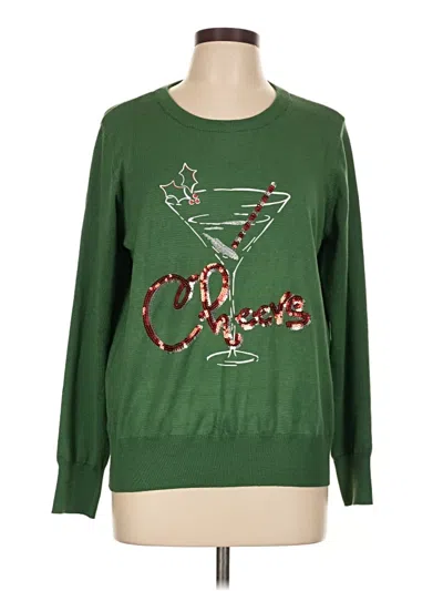 Pre-owned Como Vintage Sweatshirt In Green