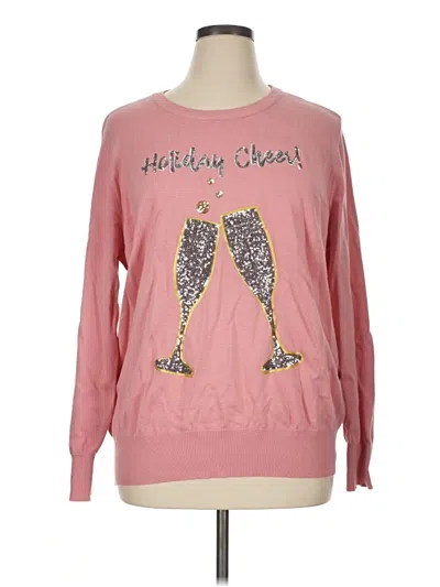 Pre-owned Como Vintage Sweatshirt In Pink