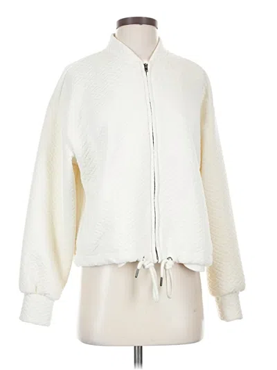 Pre-owned Como Vintage Track Jacket In White