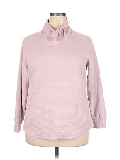 Pre-owned Como Vintage Turtleneck Sweater In Pink