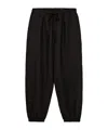 Comoli Drawstring Casual Pants In Brown