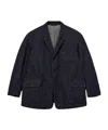 Comoli Long Sleeve Denim Jacket In Blue