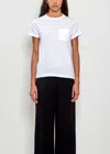 Comoli Pocket T-shirt In White