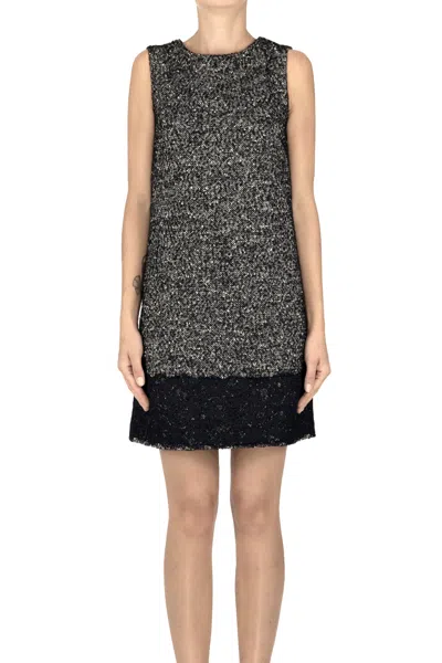 Compagnia Italiana Tweed Dress In Multi