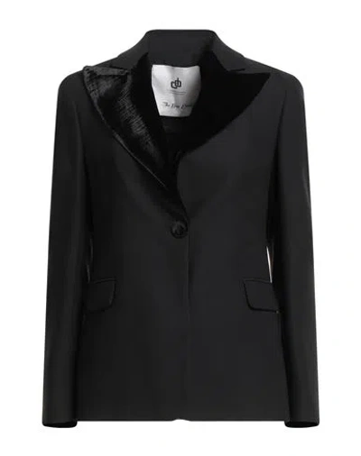 Compagnia Italiana Woman Blazer Black Size 10 Polyester