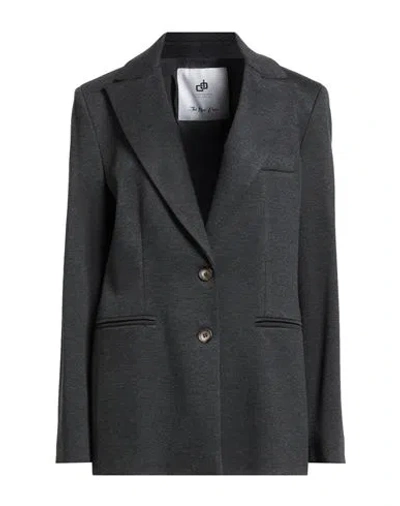 Compagnia Italiana Woman Blazer Grey Size 12 Viscose In Gray