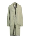 Compagnia Italiana Woman Cardigan Light Green Size M Acrylic, Wool, Alpaca Wool, Viscose In Green