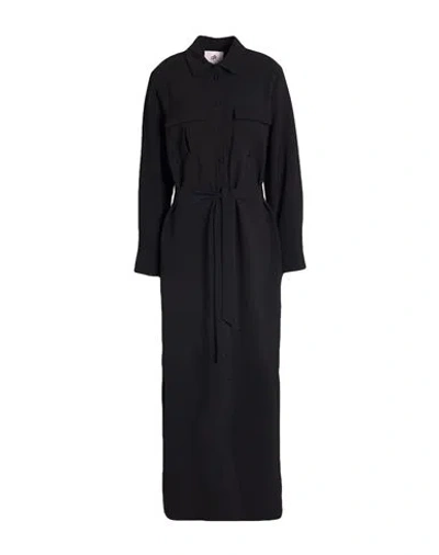 Compagnia Italiana Woman Maxi Dress Black Size 12 Polyester, Elastane