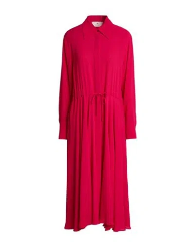 Compagnia Italiana Woman Maxi Dress Magenta Size 10 Viscose