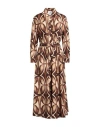 Compagnia Italiana Woman Maxi Dress Marigold Size 12 Viscose, Polyester In Multi