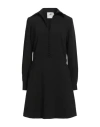 Compagnia Italiana Woman Mini Dress Black Size 10 Polyester, Elastane