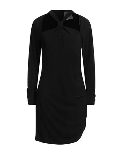 Compagnia Italiana Woman Mini Dress Black Size 8 Polyester, Elastane