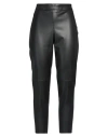 Compagnia Italiana Woman Pants Black Size 10 Polyurethane In Black