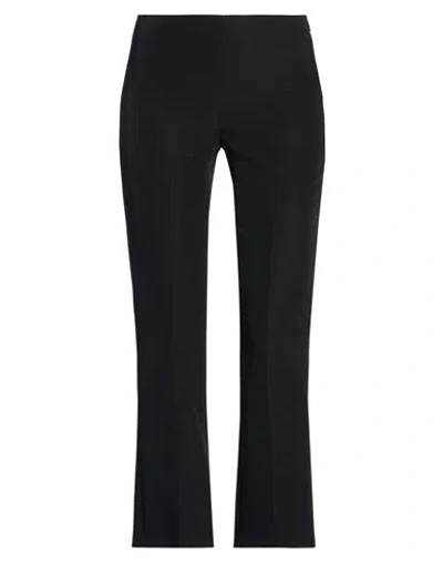Compagnia Italiana Woman Pants Black Size 12 Polyester, Elastane