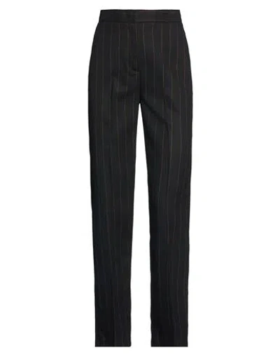 Compagnia Italiana Woman Pants Black Size 12 Polyester, Viscose, Elastane