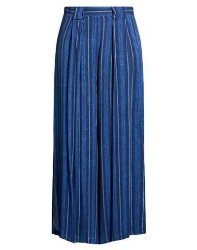 Compagnia Italiana Woman Pants Blue Size 12 Viscose