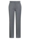 Compagnia Italiana Woman Pants Blue Size 8 Polyester, Viscose, Elastane In Gray