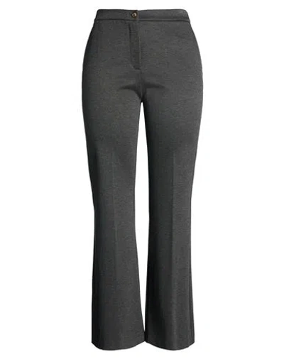 Compagnia Italiana Woman Pants Charcoal Size 12 Viscose In Gray