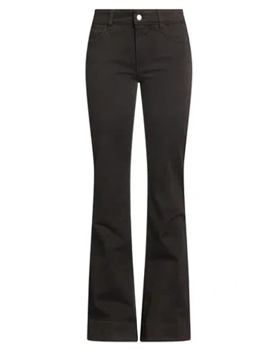 Compagnia Italiana Woman Pants Dark Brown Size 6 Cotton, Elastane
