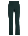 Compagnia Italiana Woman Pants Dark Green Size 12 Polyester, Elastane In Green