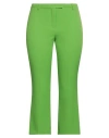 Compagnia Italiana Woman Pants Lime Green Size 10 Polyester, Elastane In Green