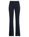 Compagnia Italiana Woman Pants Midnight Blue Size 10 Polyester, Elastane In Black