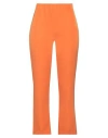Compagnia Italiana Woman Pants Orange Size 10 Polyester, Elastane