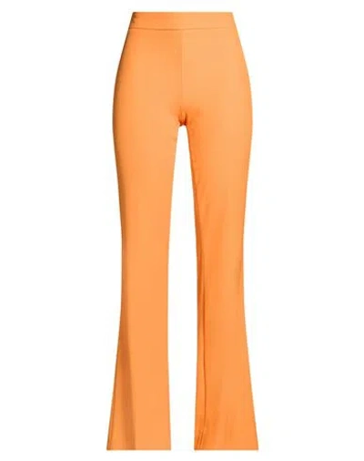 Compagnia Italiana Woman Pants Orange Size 2 Polyester, Elastane