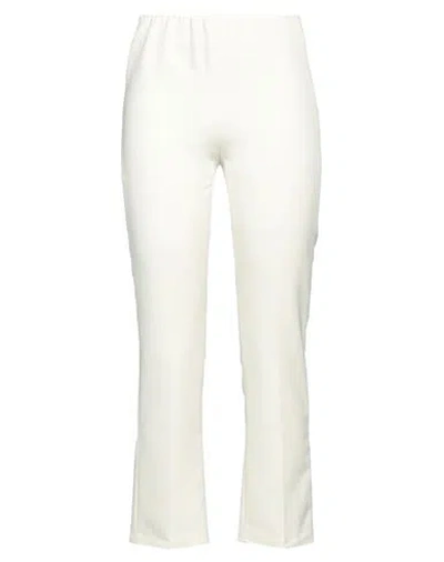 Compagnia Italiana Woman Pants Pastel Yellow Size 10 Polyester, Elastane