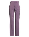 Compagnia Italiana Woman Pants Purple Size 8 Polyester, Elastane