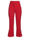 Compagnia Italiana Woman Pants Red Size 8 Polyester, Elastane In Red