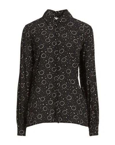 Compagnia Italiana Woman Shirt Black Size 2 Viscose